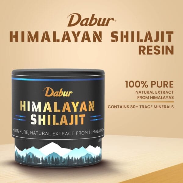 Dabur Himalayan Shilajit Resin 15g