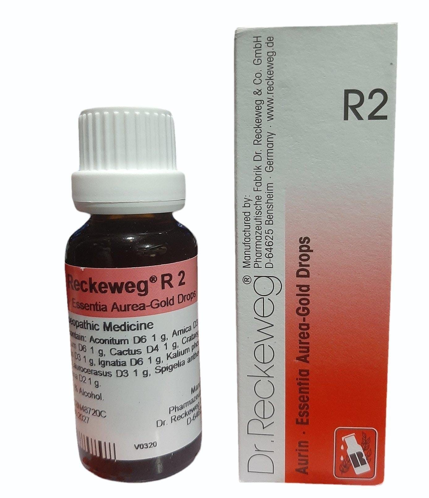 Dr Reckeweg R2 Essentia Aurea-Gold Drop, Prescription, Packaging Type: Box