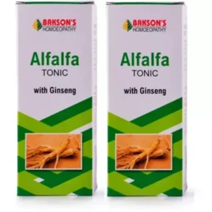Bakson Alfalfa Tonic (With Ginseng) (115ml, Pack of 2)