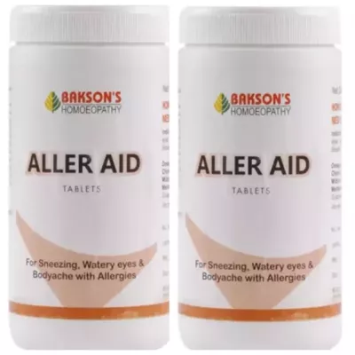 Bakson Aller Aid Tablets (200tab, Pack of 2)