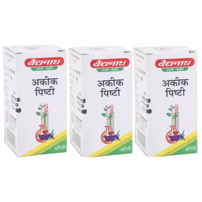 Baidyanath Akeek Pishti (10g, Pack of 3)