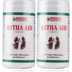 Bakson Astha Aid Tablets (200tab, Pack of 2)