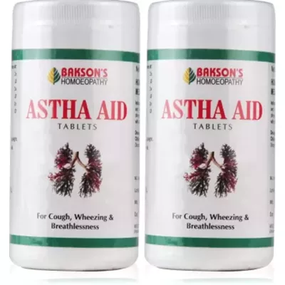 Bakson Astha Aid Tablets (200tab, Pack of 2)