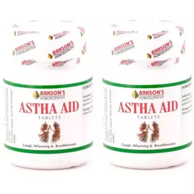 Bakson Astha Aid Tablets (75tab, Pack of 2)