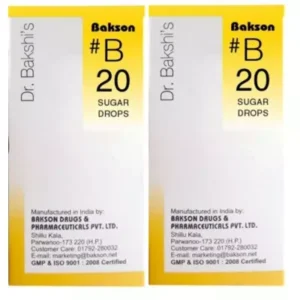 Bakson B20 Sugar Drops (30ml, Pack of 2)