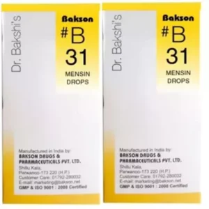 Bakson B31 Mensin Drops (30ml, Pack of 2)