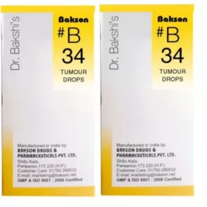 Bakson B34 Tumor Drops (30ml, Pack of 2)