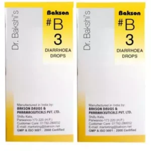 Bakson B3 Diarrhoea Drops (30ml, Pack of 2)
