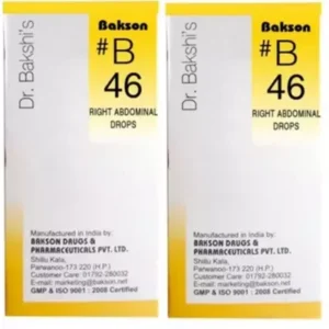 Bakson B46 Right Abdominal Drops (30ml, Pack of 2)