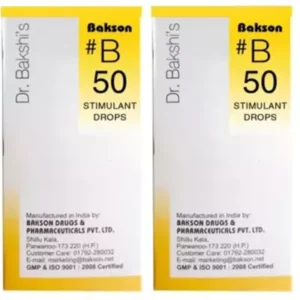 Bakson B50 Stimulant Drops (30ml, Pack of 2)