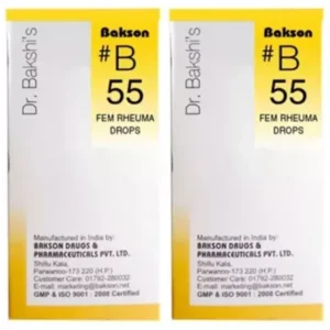 Bakson B55 Fem Rheuma Drops (30ml, Pack of 2)