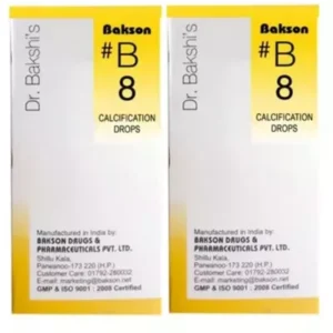 Bakson B8 Calcification Drops (30ml, Pack of 2)