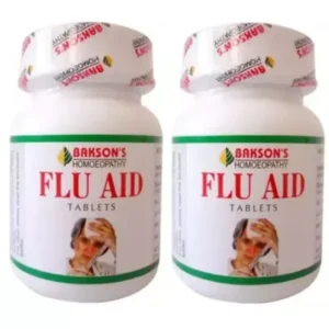 Bakson Flu Aid Tablets (75tab, Pack of 2)