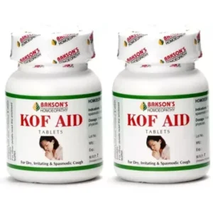 Bakson Kof Aid Tablets (75tab, Pack of 2)