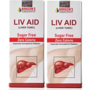 Bakson Liv Aid Syrup (Sugar Free) (115ml, Pack of 2)