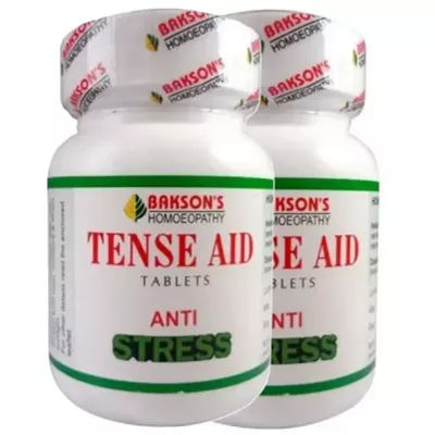 Bakson Tense Aid Tablets (75tab, Pack of 2)