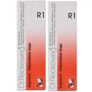 Dr Reckeweg R1 (Anginacid) (22ml, Pack of 2)