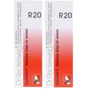 Dr Reckeweg R20 (Euglandin-F) (22ml, Pack of 2)