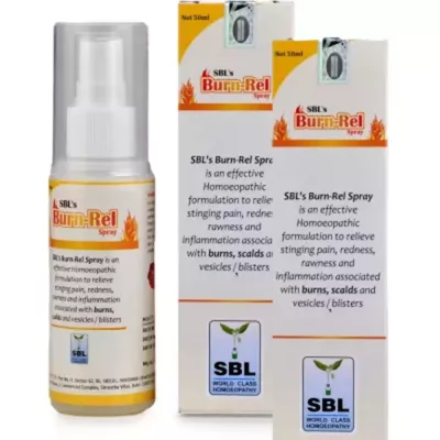 SBL Burn Rel Spray (50ml, Pack of 2)