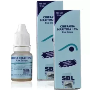 SBL Cineraria Maritima(10%) Eye Drops (10ml, Pack of 2)