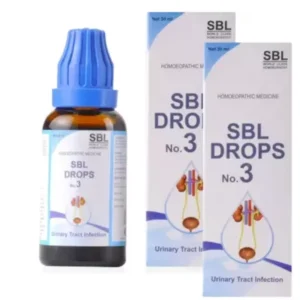 SBL Drops No 3 Urinary Track Infection (30ml, Pack of 2)