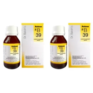 Bakson B39 Cardio Pulmonary Drops (30ml, Pack of 2)
