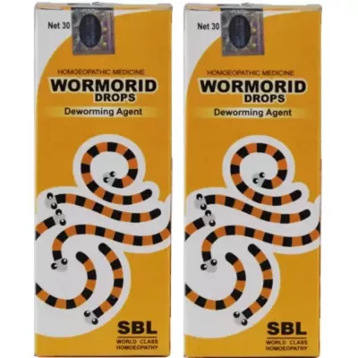 SBL Wormorid Drops (30ml, Pack of 2)