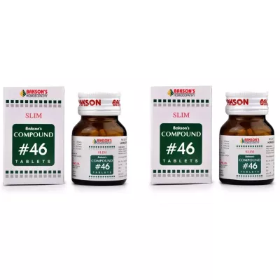 Bakson Compound No 46 (Slim) (100tab, Pack of 2)