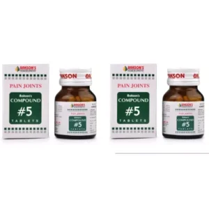 Bakson Compound No 5 (Pain Joints) (100tab, Pack of 2)