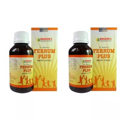 Bakson Ferrum Plus Tonic (115ml, Pack of 2)