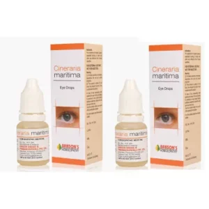 Bakson Cineraria Maritima Eye Drops (10ml, Pack of 2)