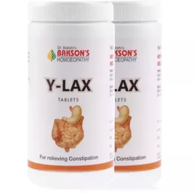 Bakson Y Lax Tablets (200tab, Pack of 2)