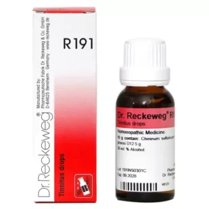 Dr Reckeweg R191 -Tinnitus Drops (22ml)