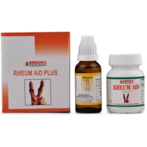 Bakson Rheum Aid Plus (Twin Pack) (30ml+75tab) (1Pack)
