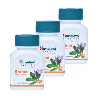 Himalaya Brahmi Tablet (60tab, Pack of 3)